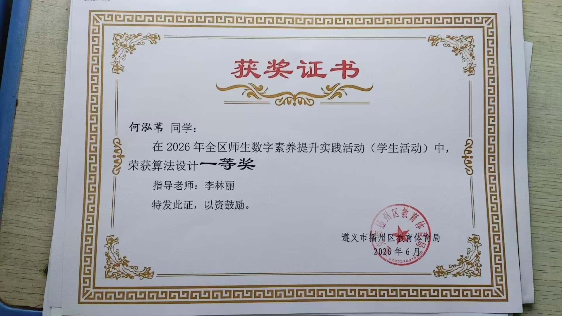 2026年全区师生数字素养提升实践活动